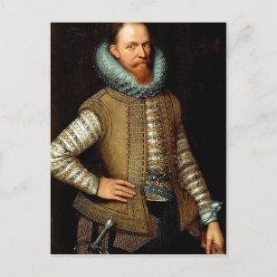 Postal (después) Michiel Jansz van Mierevelt: Maurice de 