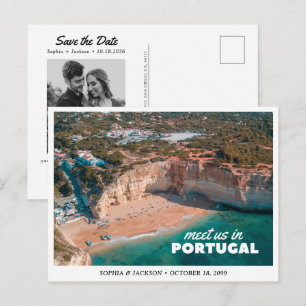 Postal Destino de Fin de Semana de Boda en Portugal Save
