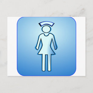 Postal Destino del amor de la paz de la medicina de