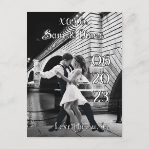 Postal Destino del boda London Bridge