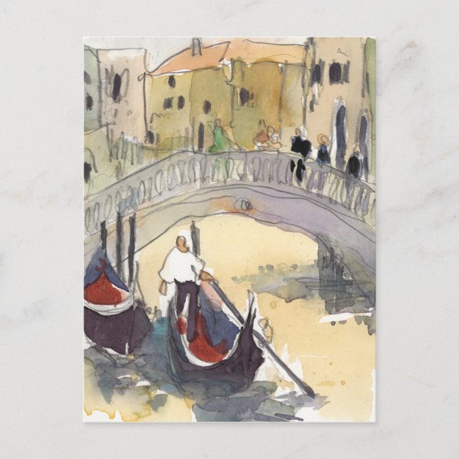 Postal Destinos | Venice Plein Air Gondola Ride (Anverso)