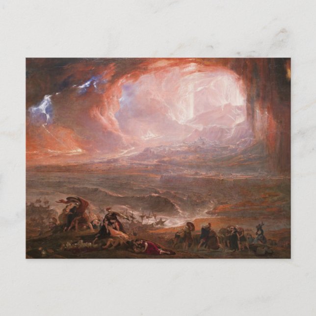 Postal Destrucción De Pompeya Y Herculaneum (Anverso)
