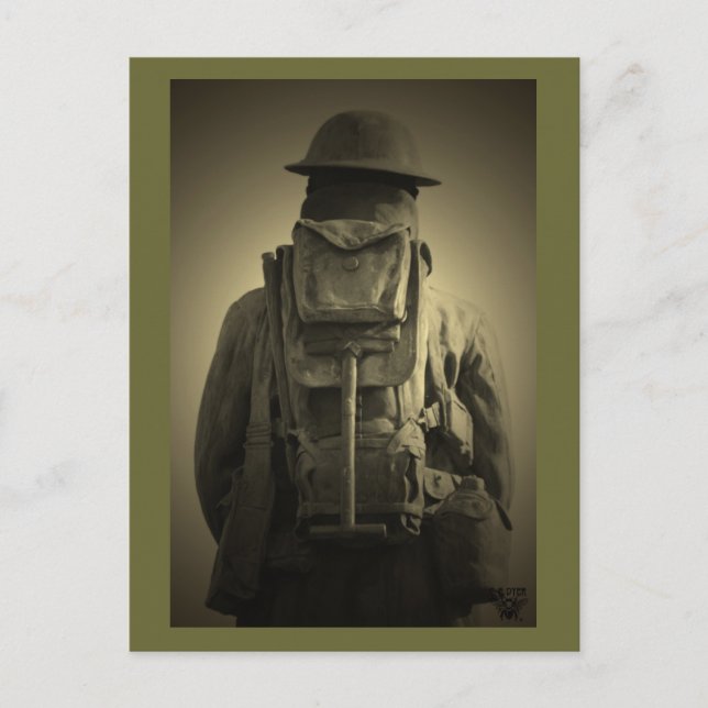 Postal Desvaneciéndose en el silencio - C.E. Dyer (Anverso)