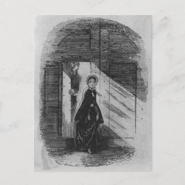 Postal Detalle de Amy Dorrit (Anverso)