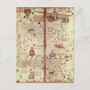 Postal Detalle de Asia desde el catalán