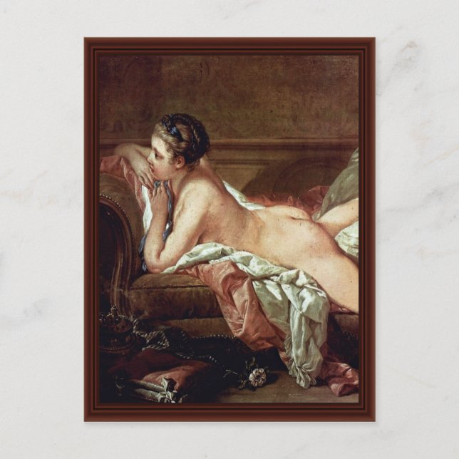 Postal Detalle de Chicas de descanso (Madmoiselle O'Murph (Anverso)