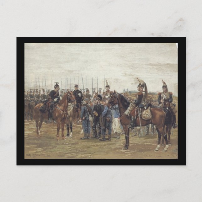 Postal Detalle de la guardia (Anverso)