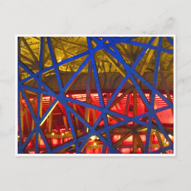 Postal detalle de nido de aves (Anverso)