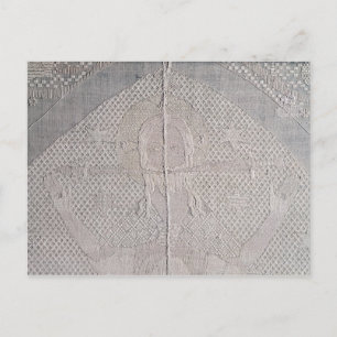 Postal Detalle de un altarcloto con Cristo de