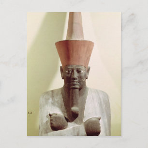 Postal Detalle de una estatua de Mentuhotep II