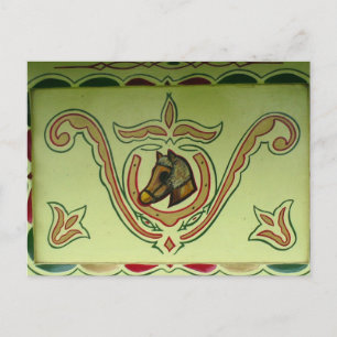 Postal Detalle de vagón gitano