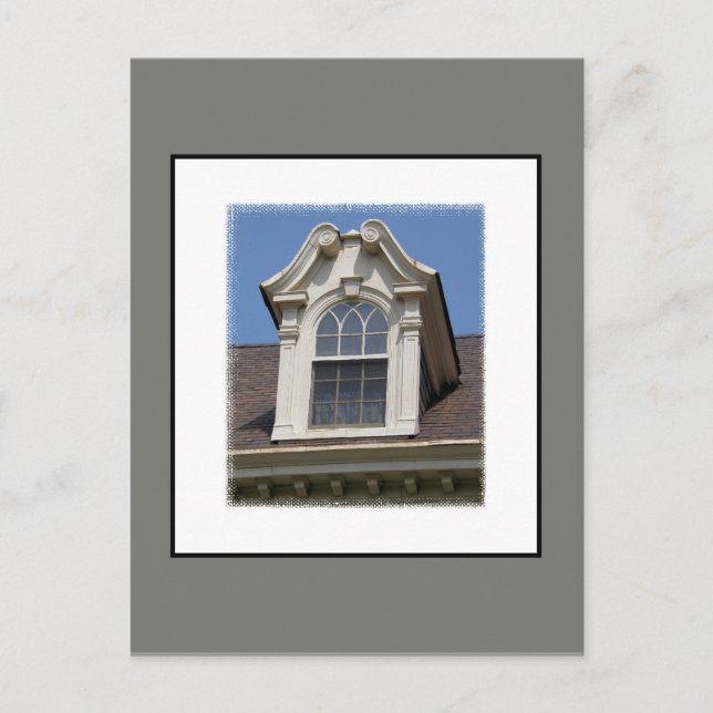 Postal Detalle de ventana (Anverso)