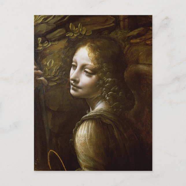 Postal Detalle del Ángel, de La Virgen del (Anverso)