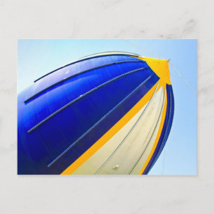 Postal Detalle del dirigible