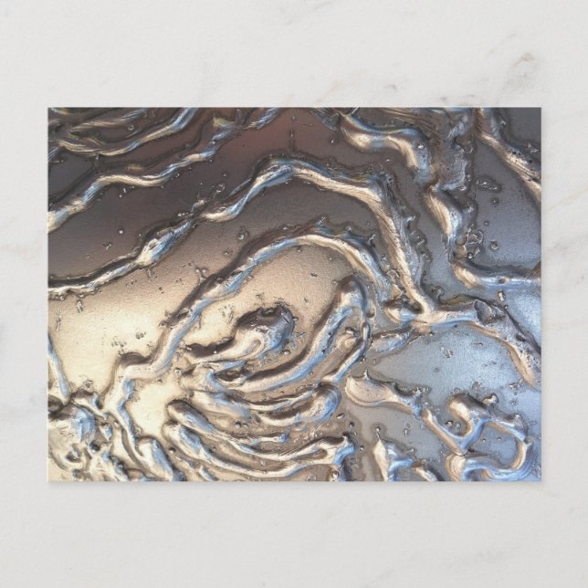 Postal Detalle del monumento de Sibelius (Anverso)