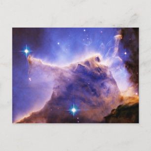Postal Detalle del pilar de la nebulosa del águila (Hubbl