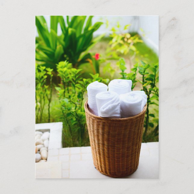 Postal Detalles del baño (Anverso)