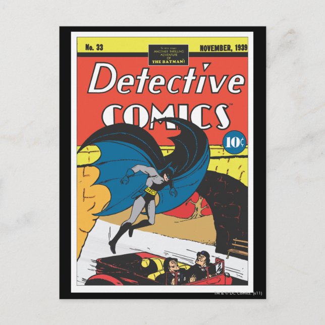 Postal Detective Comics #33 (Anverso)