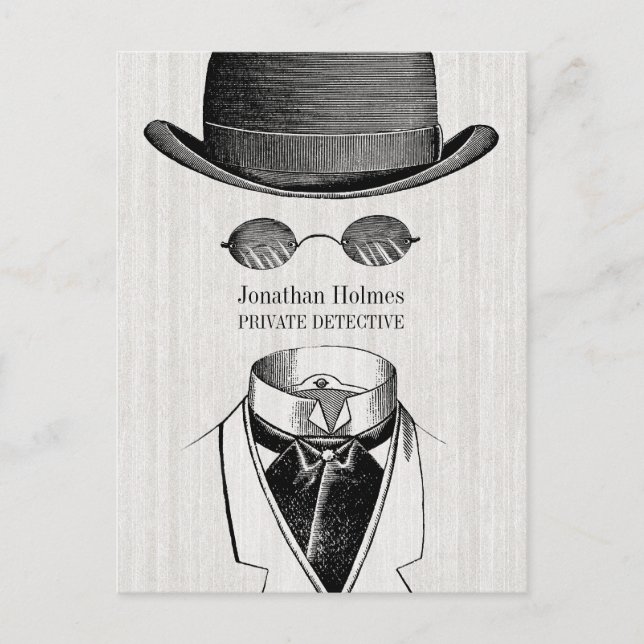 Postal Detective Invisible Man (Anverso)