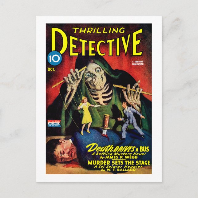 Postal Detective Thrilling (Oct, 1943) (Anverso)