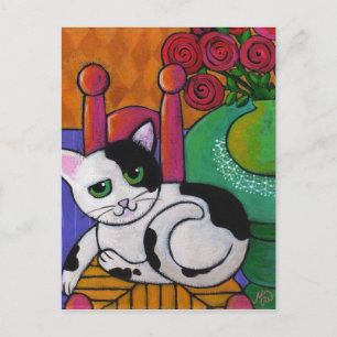 Postal Detén al gato