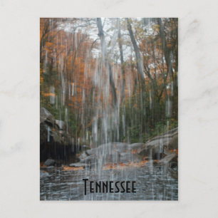 Postal Detrás de la cascada Tennessee