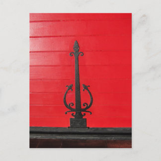 Postal ¿Detrás de la Puerta Roja?