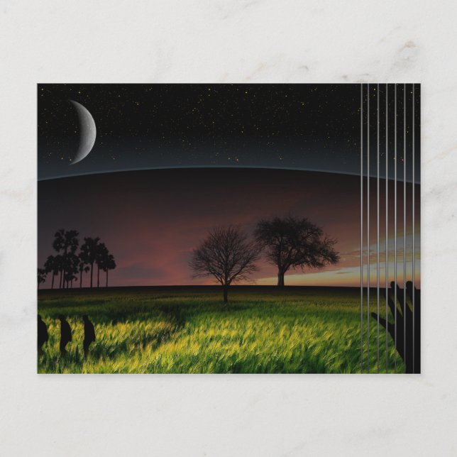 Postal Detrás de las escenas (Anverso)