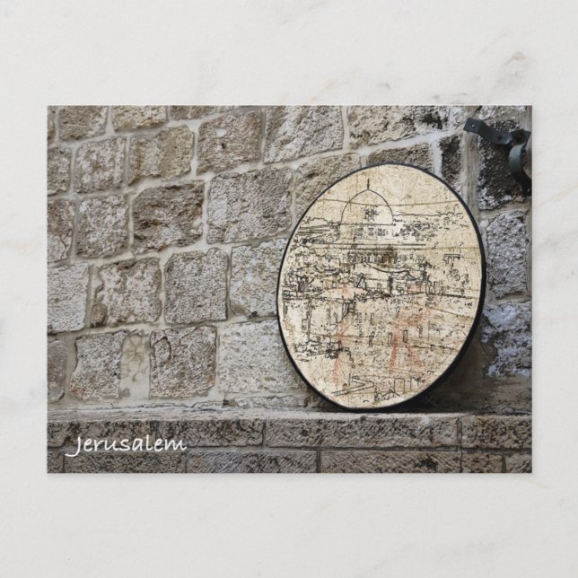 Postal Detrás de las paredes (Anverso)