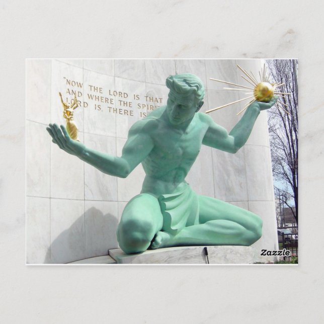 Postal Detroit (Reverso)