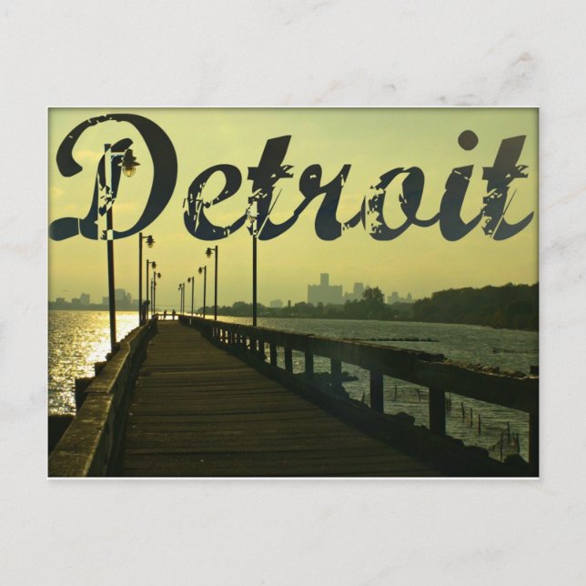 Postal Detroit (Anverso)