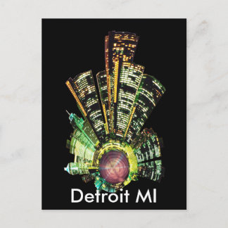POSTAL DETROIT MINI PLANET