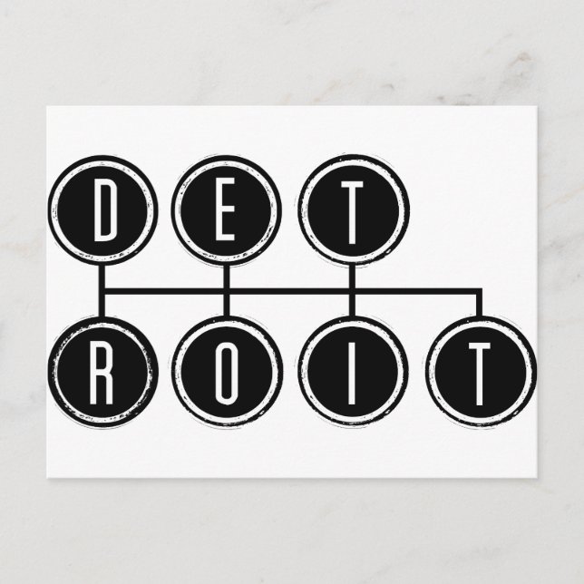 Postal Detroit Shifter (Anverso)