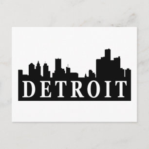 Postal Detroit Skyline