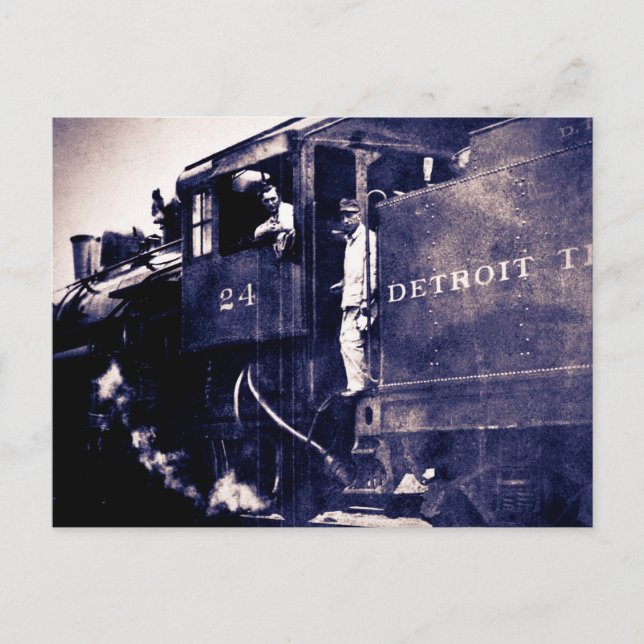 Postal Detroit Terminal Railroad Engine #24 (Anverso)