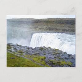 Postal Dettifoss Islandia