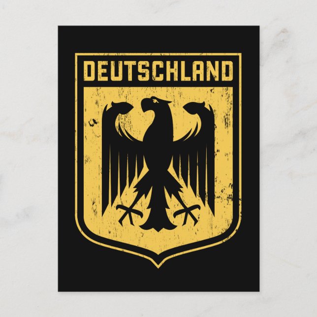 Postal Deutschland Eagle - Escudo de armas alemán (Anverso)