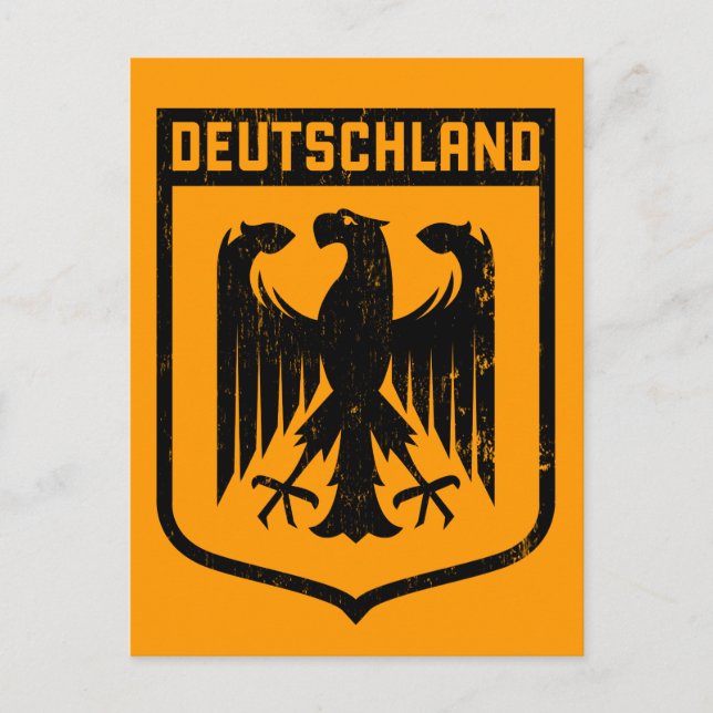 Postal Deutschland Eagle - Escudo de armas de Alemania (Anverso)