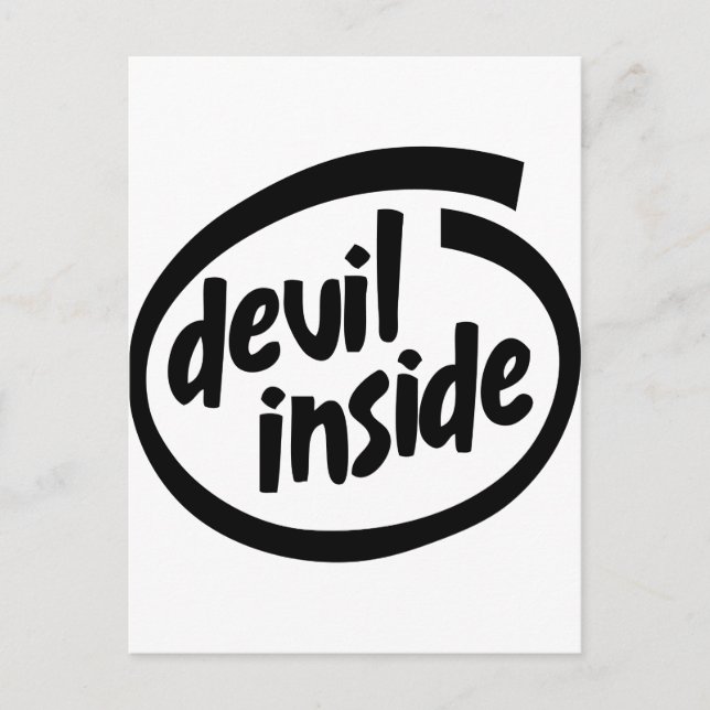 Postal Devil Inside (Anverso)