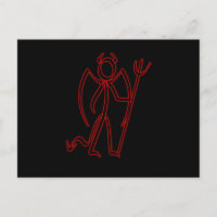 Devil - Postcard de Stickman