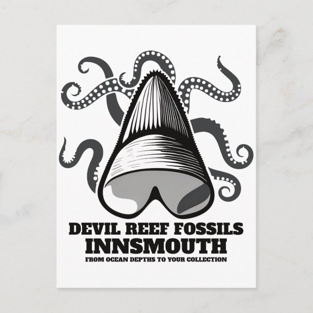 Postal Devil Reef Sharm Teeth Trader Innsmouth (Anverso)