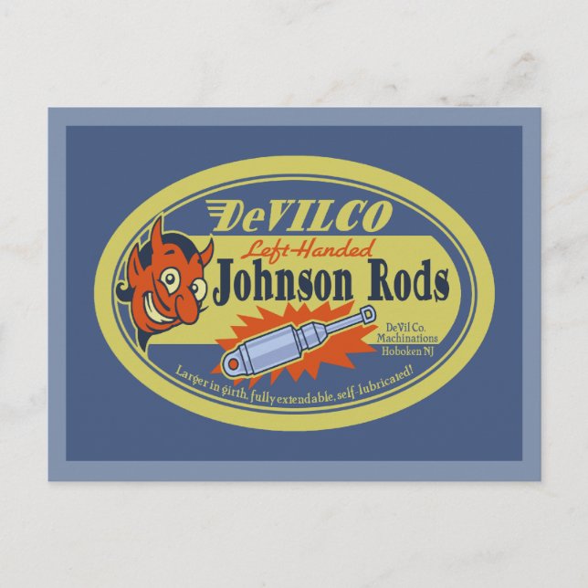 Postal DeVILCO Johnsons de la izquierda (Anverso)