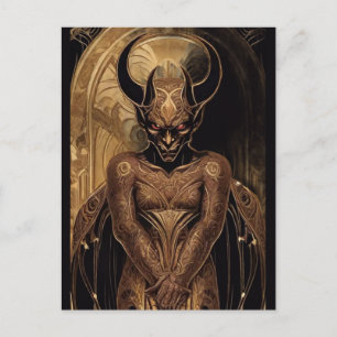 Postal Devilish Demon Art