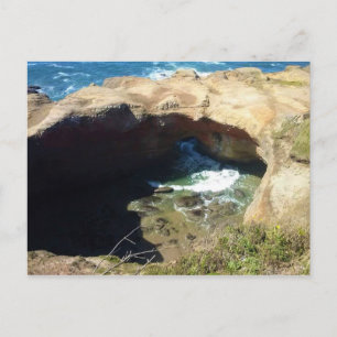 Postal Devil's Punchbowl, Costa de Oregón