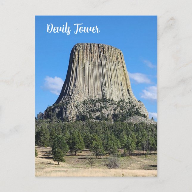 Postal Devils Tower Magnet (Anverso)
