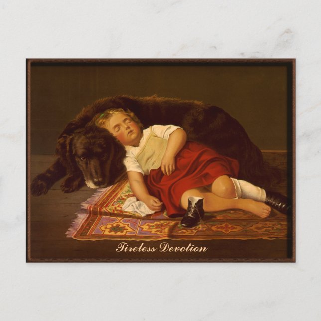 Postal Devoción incansable - Postcard (Anverso)