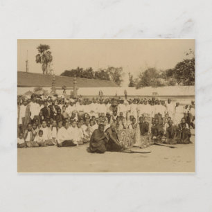 Postal Devociones en la Pagoda de Arakan, Mandalay,