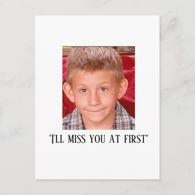 Postal Dewey Malcom en el medio (Anverso)