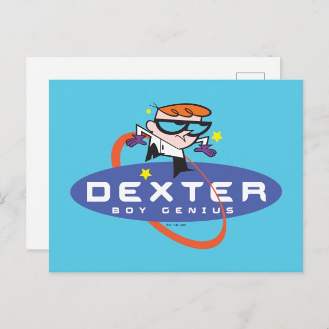 Postal Dexter "Boy Genius" (Anverso / Reverso)