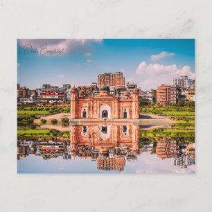 Postal Dhaka vintage Bangladesh acuarela bengalí